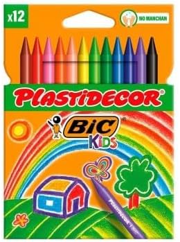 BIC Kids Plastidecor 12 unidades colores surtidos