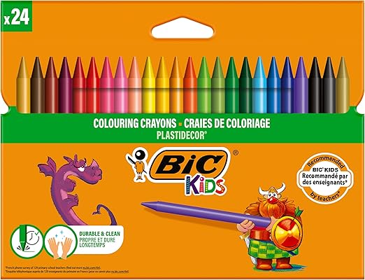 BIC Kids Plastidecor 24 unidades colores surtidos