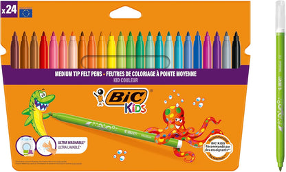 BIC Kids Kid Couleur rotuladores punta media 24 unidades