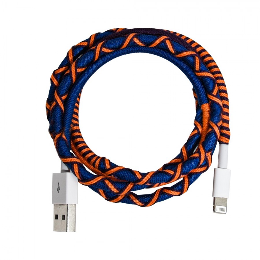 PLIN cable usb A Lightning 1 m (colores mix) - línea sumba