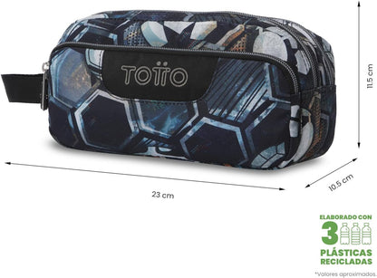 Estuche TOTTO 3 compartimentos VERAT SOCCER