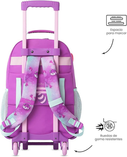 Mochila más libro para colorear TOTTO BAMBU