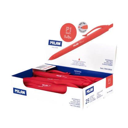 MILAN® bolígrafo P1 TOUCH, caja de 25 unidades