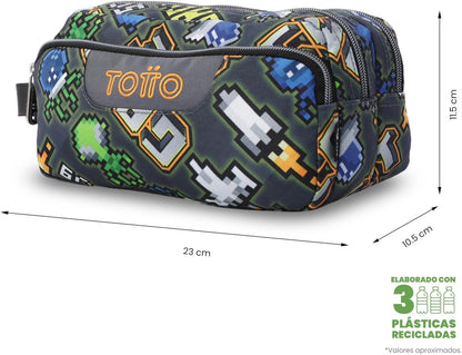 Estuche TOTTO 3 compartimentos ADVENTUR