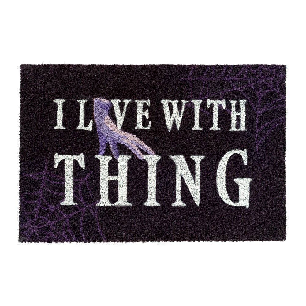 Felpudo I Live With Thing - Vivo Con La Cosa - Miércoles
