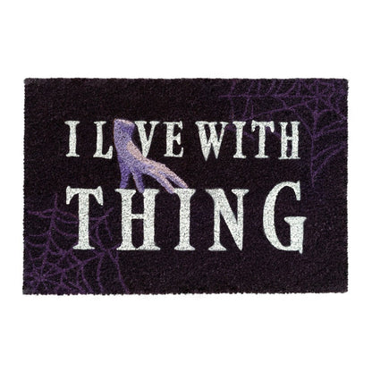 Felpudo I Live With Thing - Vivo Con La Cosa - Miércoles