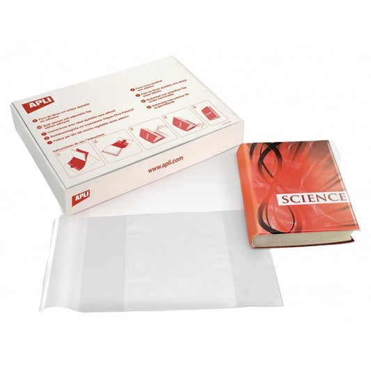 Forro de libros solapa ajustable sin adhesivo 280 mm