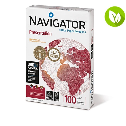 Navigator Presentation Papel Blanco A4 100 gr 500 hojas