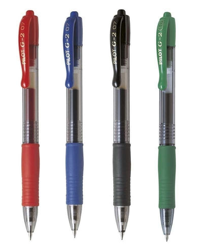 PILOT bolígrafo de gel G2 0.7 mm caja de 12 unidades